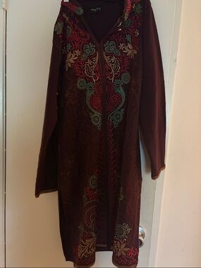 Embroidered two piece set, south Asian wear.